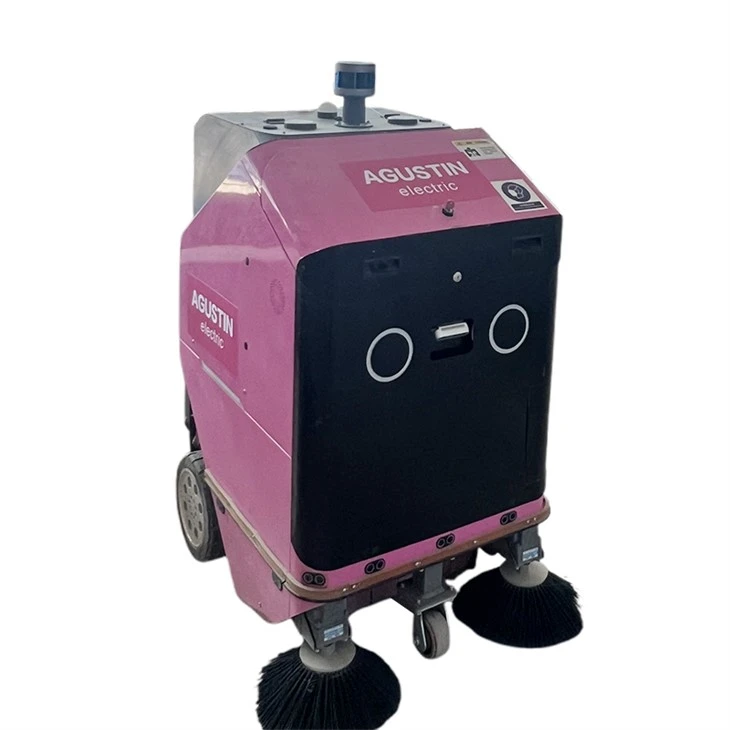Pavimento ingegneristico edile - robot di pulizia